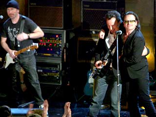 U2 and boss